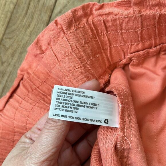 A new day linen peach shorts size 1X - Picture 10 of 10
